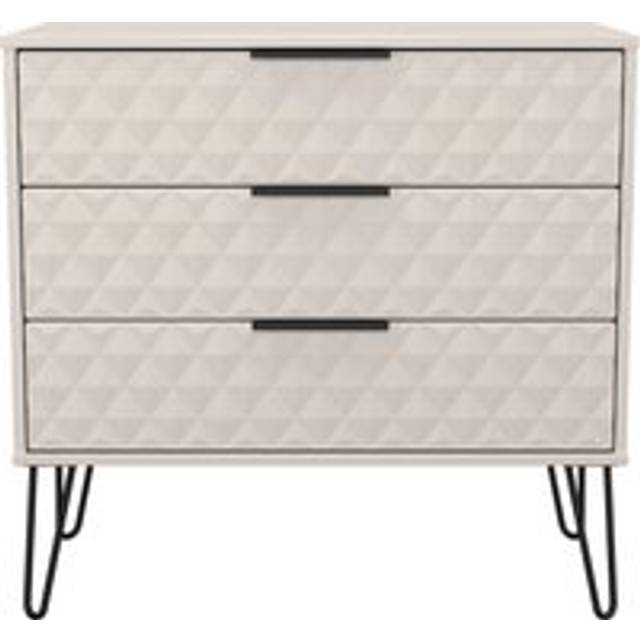 Harlequin 3 Drawer Chest in Kashmir Matt - Ready Assembled - Lewis's Home | TJ Hughes