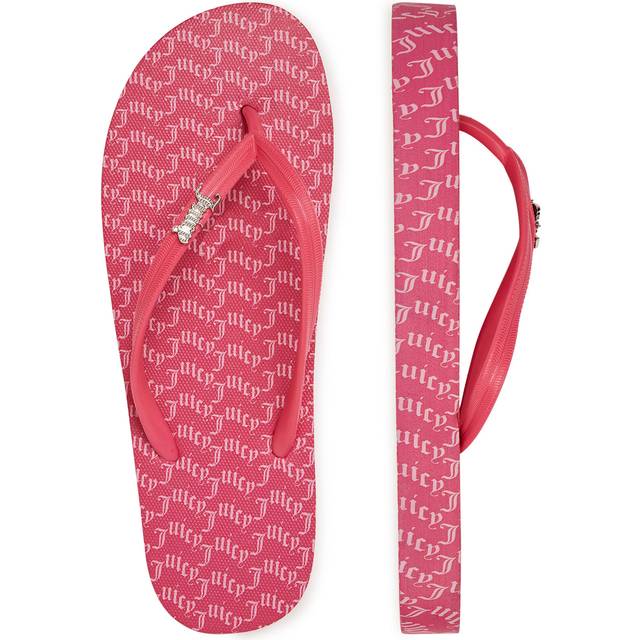 All Over Print Flip Flop Pink - 6