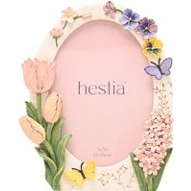 Hestia Tulip Design Resin Photo Frame 5" X 7" - Multi - One Size