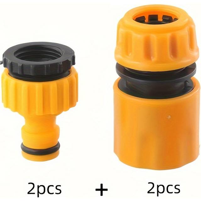 TEMU Garden Irrigation Connector Adapter 4pcs Set