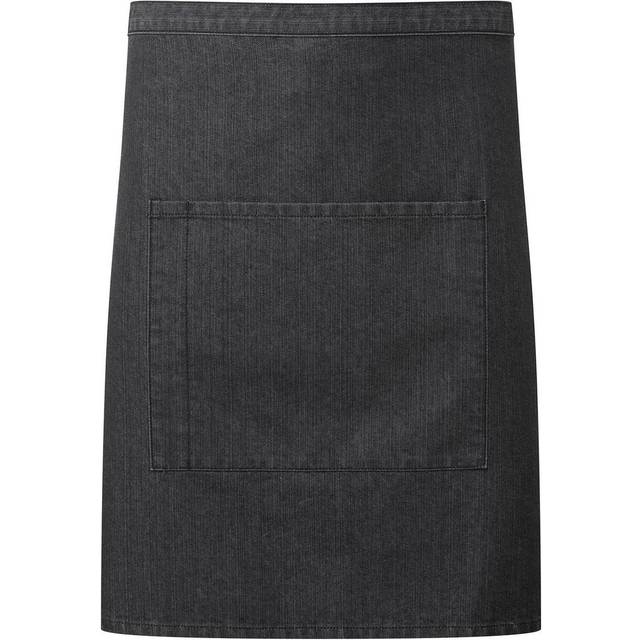 (One Size, Black) Premier Pocket Short Apron
