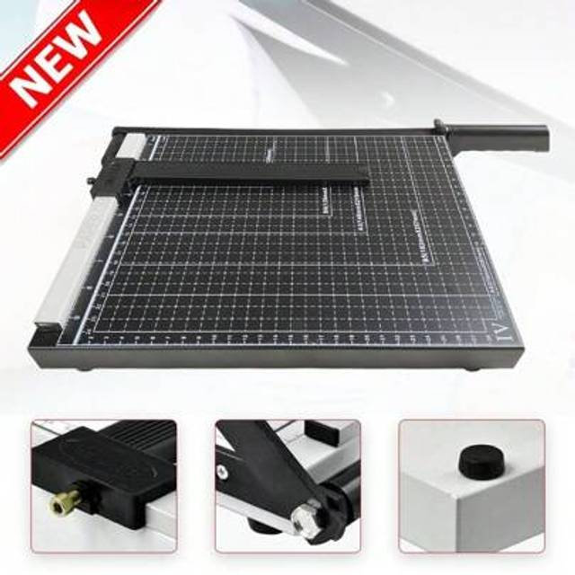 SHEIN HEAVY DUTY PROFESSIONAL A4 PAPER GUILLOTINE CUTTER TRIMMER MACHINE HOME OFFICE