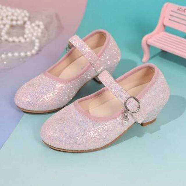 SHEIN 1 Pair Mary Sue Princess Chic Mini High Heel Shoes