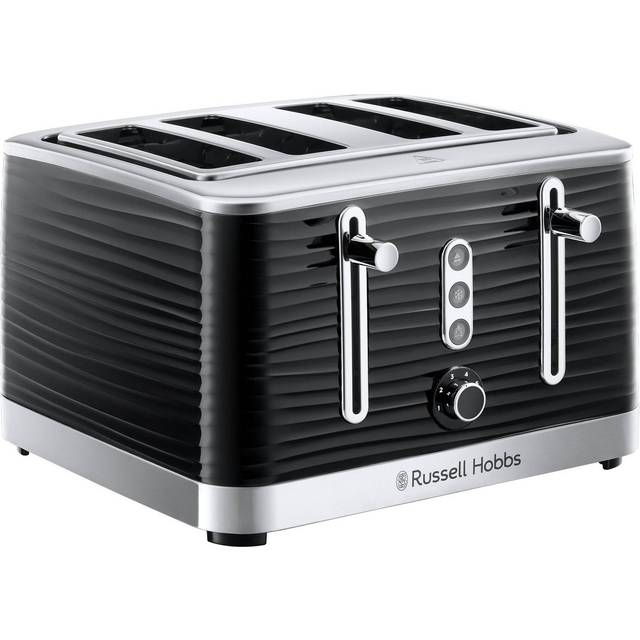 4 Slice Inspire Toaster Black - Russell Hobbs