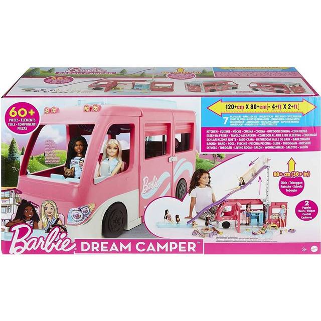 Barbie Dream Camper Featuring Seven Play Areas