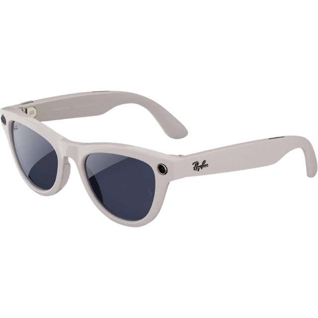 Ray-Ban RAY-BAN | META SKYLER Kritgrå Montura Blå Lentes 52-20