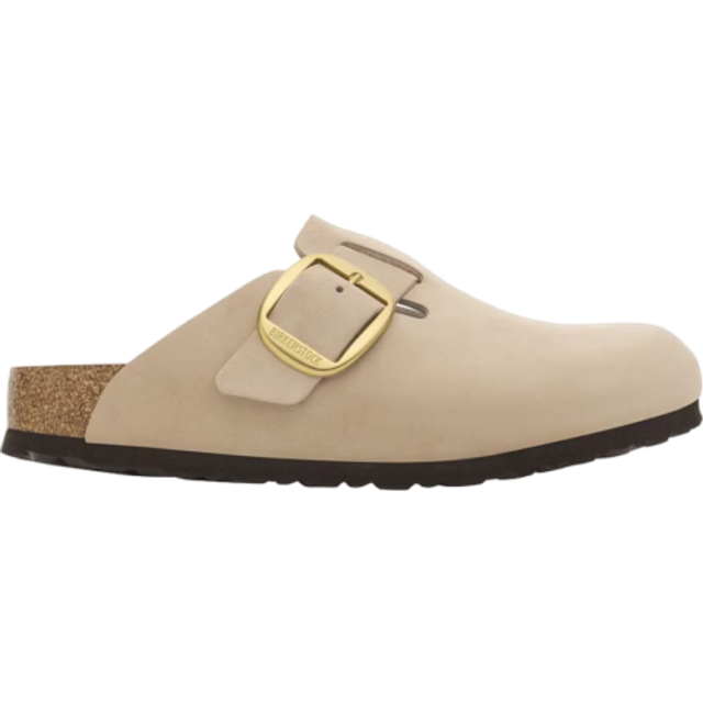 Leather clogs Birkenstock Boston Leather - Rose - 37 Narrow