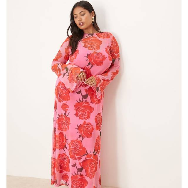 Never Fully Dressed Rosa Aria Floral A-Line Maxi Dress