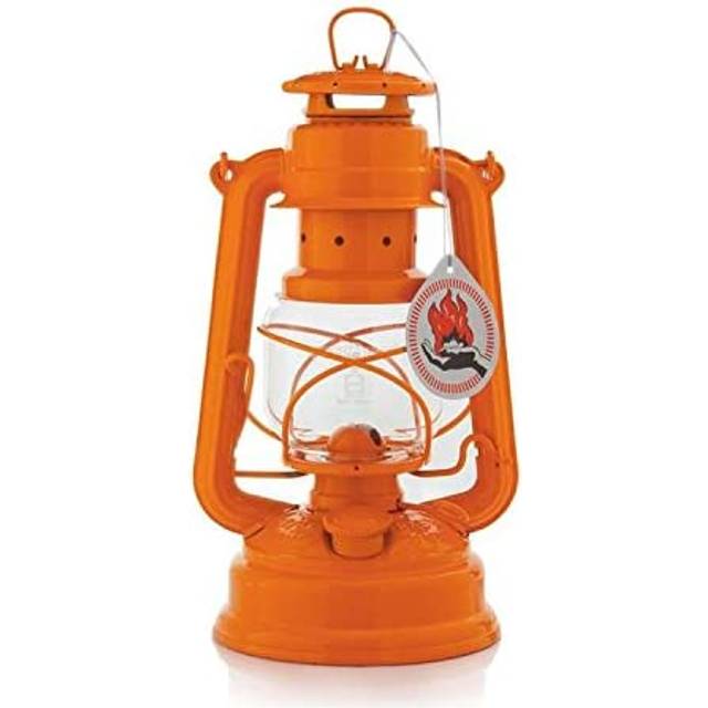 Petroleumlampe Feuerhand 276 Sturmlaterne pastellorange