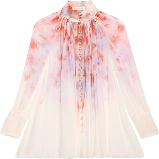 Blouse Crush Smock - Multicolore - 0