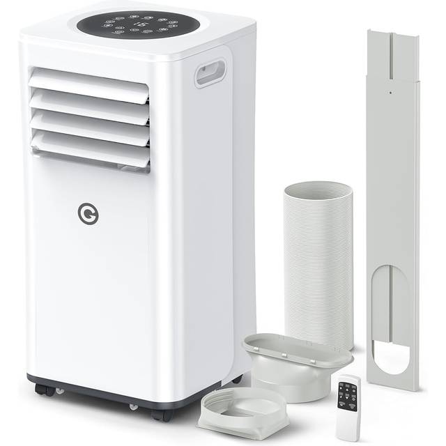 Air Conditioning Unit Portable Air Conditioner 9000 BTU 4-in-1 Dehumidifier, Cooling Fan with 2 Speeds, Digital Display