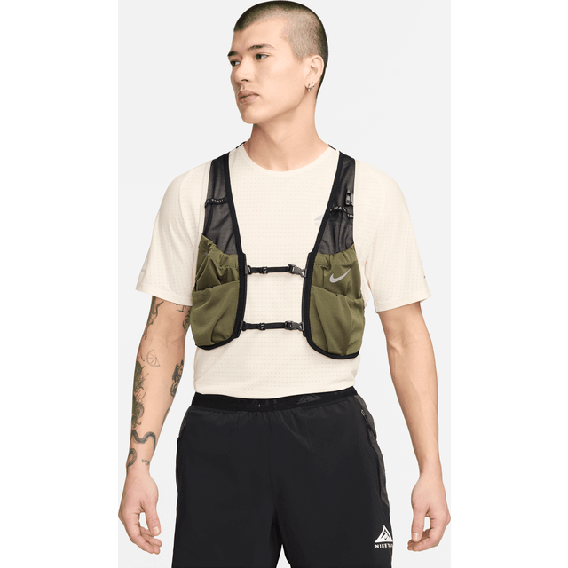 Nike Trail 2.0 Men's Running Gilet - Black - Nylon/Polyester - L/XL