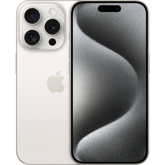 Sealed boxed apple iphone 15 pro 128gb (white) unlocked