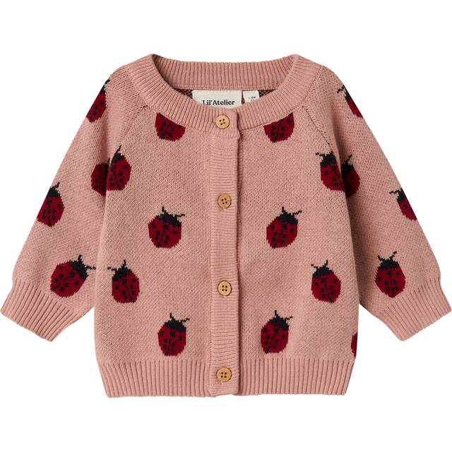 LIL'ATELIER Nbflulio Knit Card Lil Noos |Rosa |62
