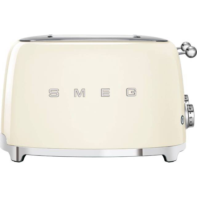 Smeg - Brödrost 4 Skivor - Cream