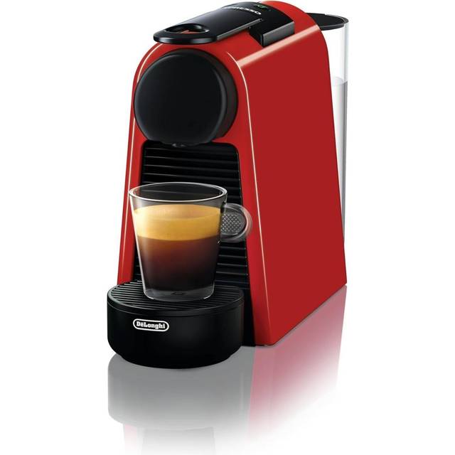 Nespresso De'Longhi EN 85.R Nespresso Essenza Kaffemaskin, 1370 W, 0,6 l, Röd
