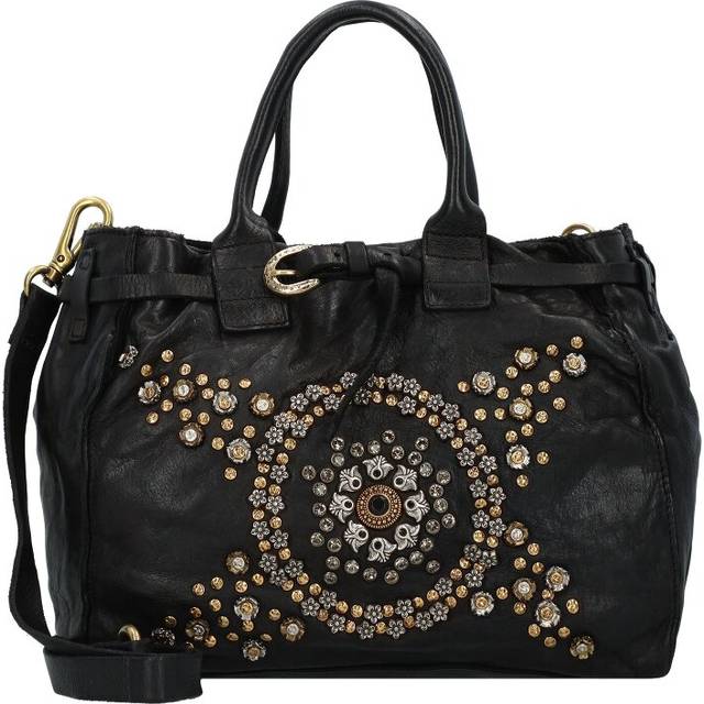 Campomaggi Rossella Handbag Leather 26 cm black