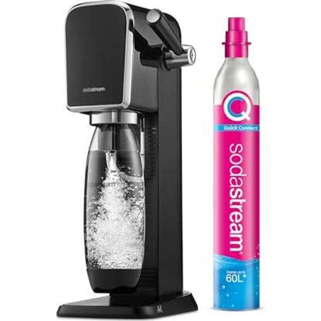 Sodastream Art Sparkling Water Maker Starter Kit - Black, Black