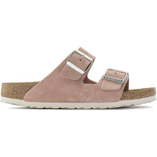 Women's sandals Birkenstock Arizona Soft Footbed Suede Leather - Rose - 42 Narrow
