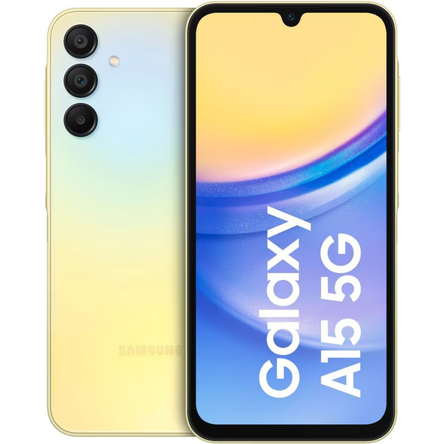 Samsung Galaxy A15 A156B 5G 128GB - Gul