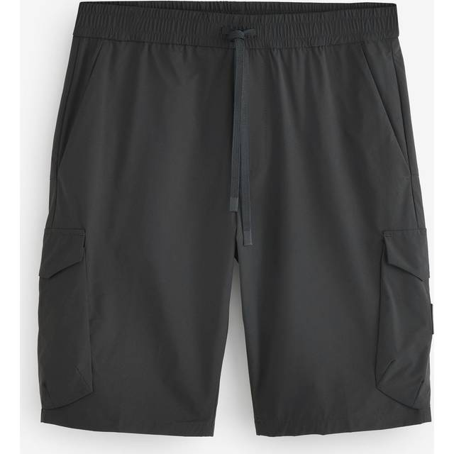 BOSS Urbanex Tapered Fit Cargo Shorts Black