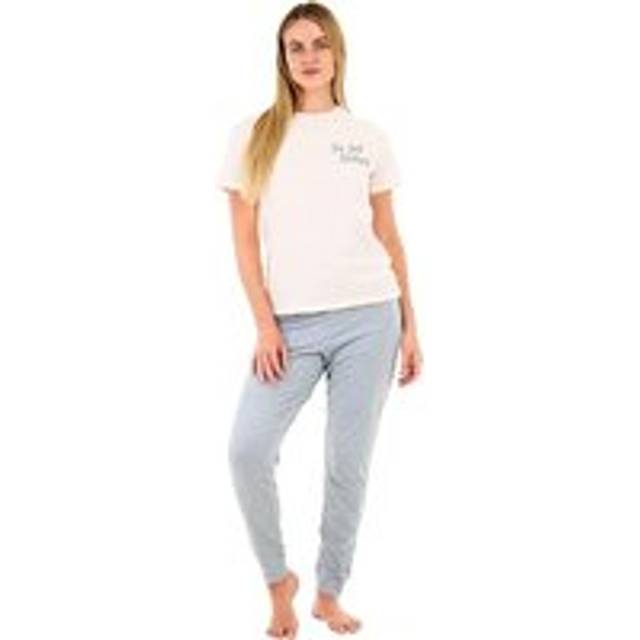 2-Piece Ultra-Soft Pyjama Set - Loungewear & Sleepwear Pink shirt/Grey Pyjama