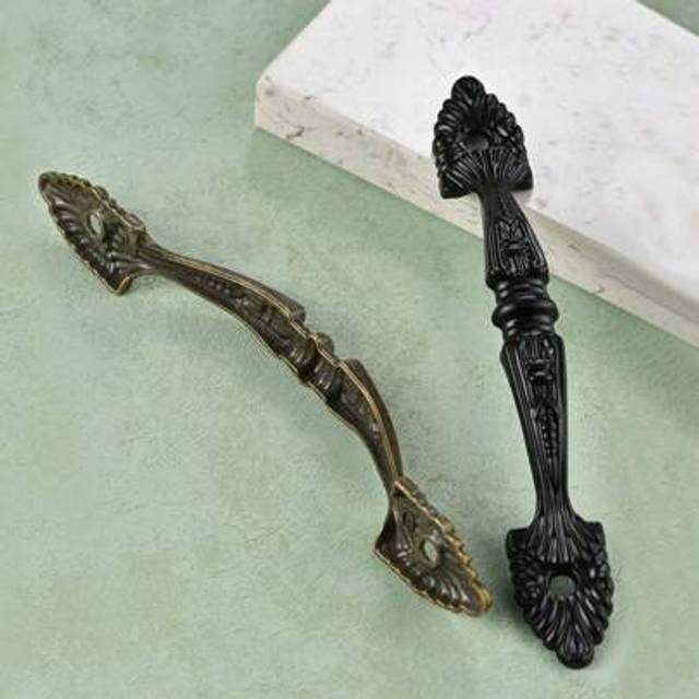 SHEIN 4/8/12/16pcs Cabinet Doors, European Style Handles, Wardrobes, Drawers, Door Handles, Minimalist Cabinets, Vintage Handles