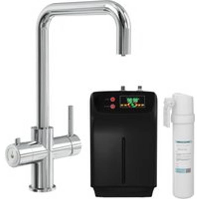 3 in 1 Instant Hot Water Kitchen Sink Tap, Tank and Filter - Chrome - Balterley