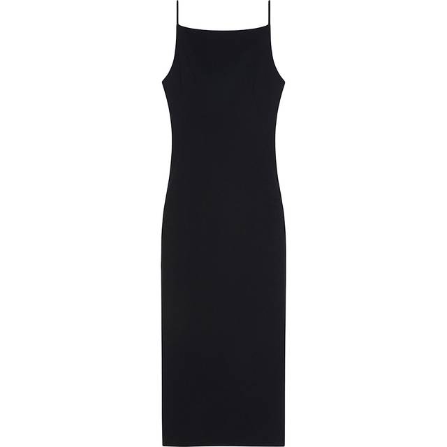 Givenchy - Draped Cady Midi Dress - Black - FR 36