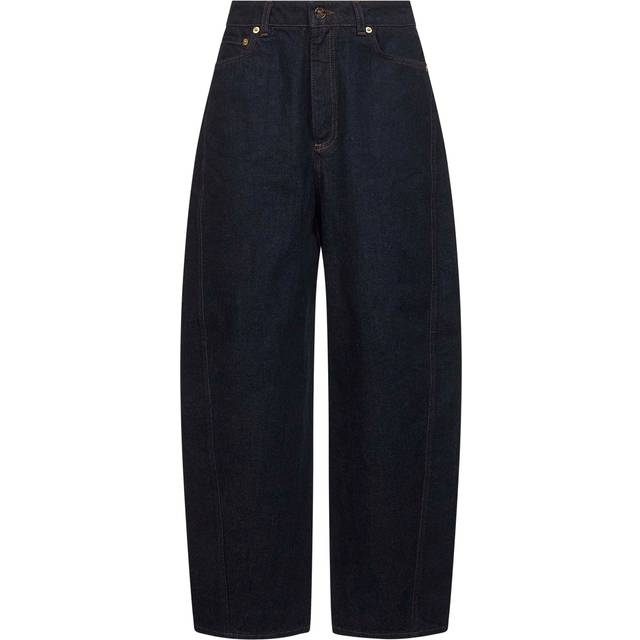 Twisted dark blue denim jeans - GIVENCHY - gender_Woman - Blue (26)