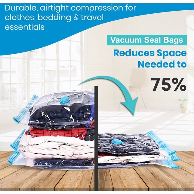 Strong vacuum storage bag space savings space saver bag compression 50cm x 70cm