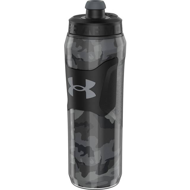 Under Armour UA 28oz Playmaker Squeeze Insulated 2 Black Steel Camo OSFA