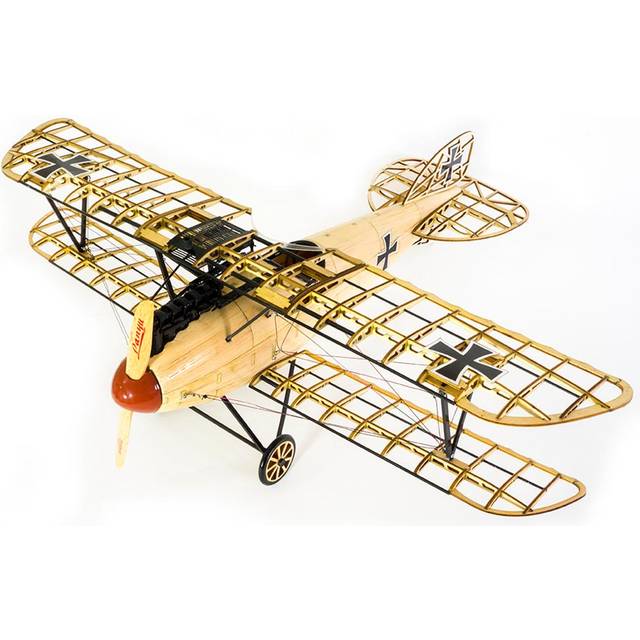 Dancing Wings Hobby VS02 1/15 Wooden Static Airplane Model Display Replica 500mm Albatross Kit