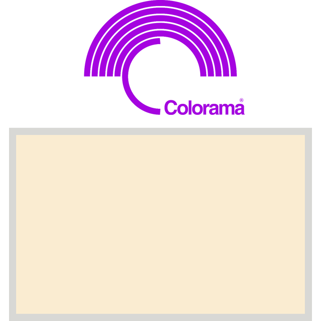 Colorama vanilla background paper roll 2.72m x 11m
