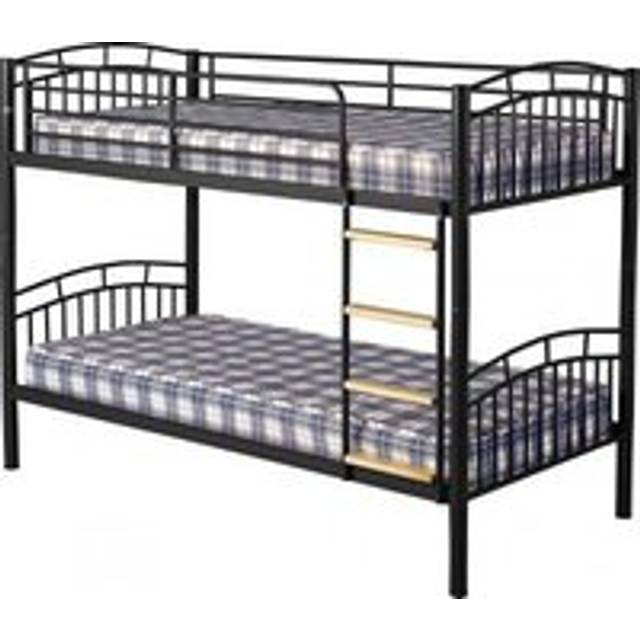Vanquish 3 Metal Bunk Bed in Black