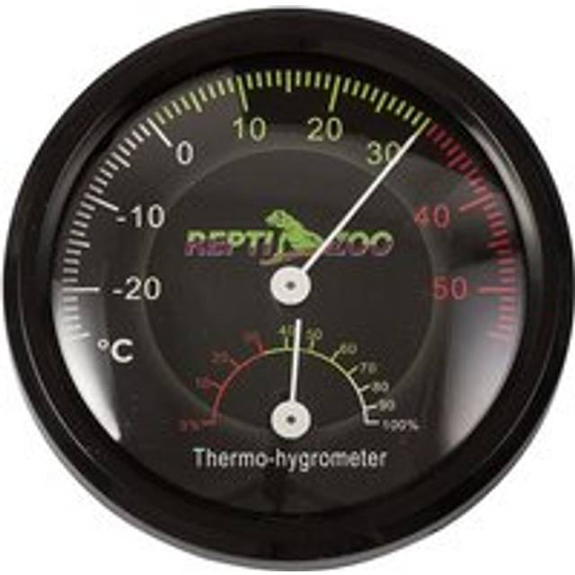 Reptizoo reptile thermometer hygrometer dial thermo-hygrometer temp monitoring