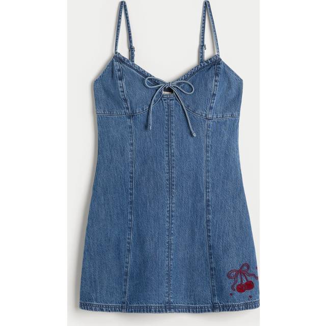 Hollister Sommerkjole Blue Denim