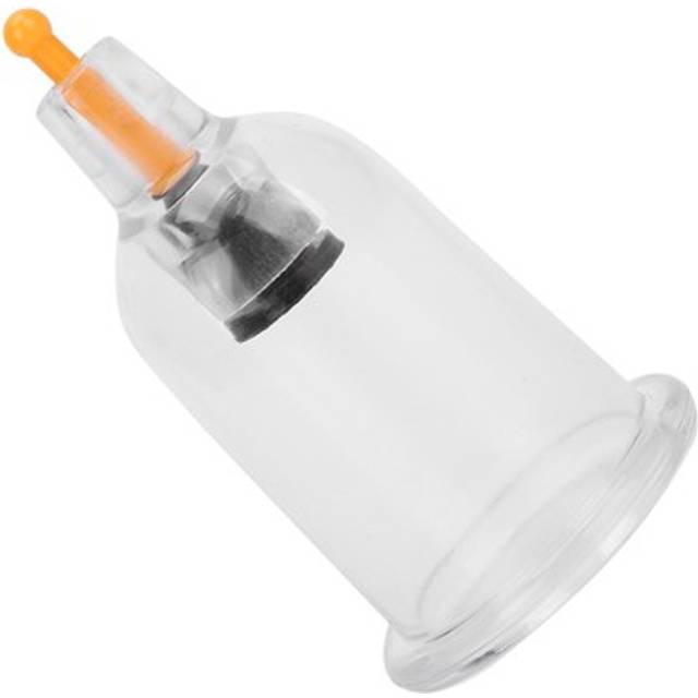 Transparent b6 vacuum suction cupping cups body pain relief acupuncture mass gfl