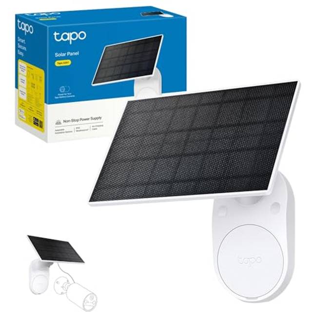 TP-Link Tapo A201 Solar Panel For Outdoor Battery Cameras