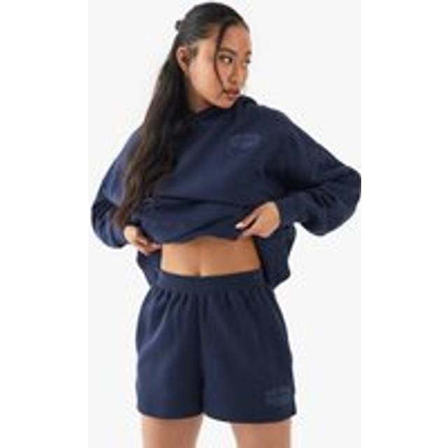 Womens DSGN Studio Sport Bubble Print Sweat Short - Navy - XL