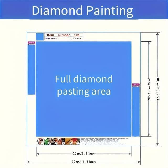 TEMU Custom Personalized Adult 5d Full Diamond Painting Craft Crystal Animals, Portrait Photos Custom Beautiful Scenery Diy Round Diamond Embroidery Art Kit Perfect Decor Gift