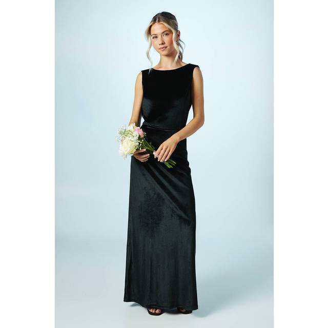Coast black a-line dress womens bridesmaids dresses