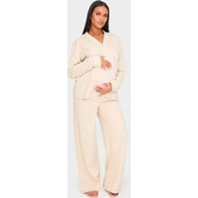 Maternity Sand Mama Pj Trousers, Sand - 16