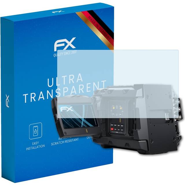 Atfolix 3x screen protector for blackmagic design ursa mini pro 4.6k g2 clear