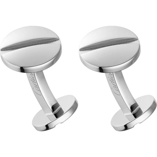 Sterling Silver Santos de Cartier Cufflinks - One size