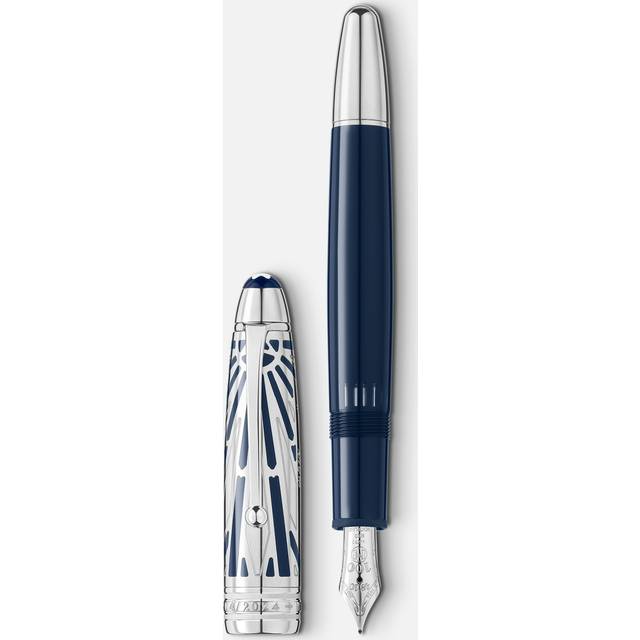 Montblanc - Meisterstück The Origin Collection Doué Legrand Fountain Pen M - Fountain Pens - Blue (M)