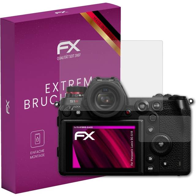 Atfolix Glass Protector For Panasonic Lumix Dc-s1r 9h Hybrid-glass