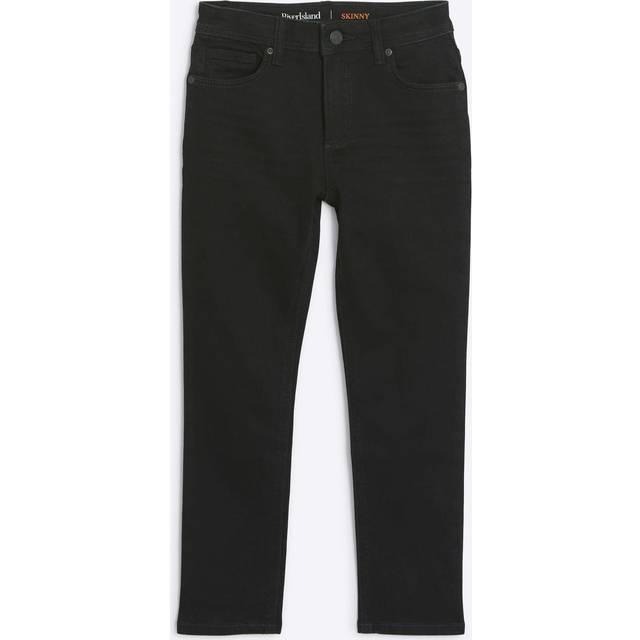 River Island Boys Black Denim Relaxed Skinny Jeans - 9 Yrs