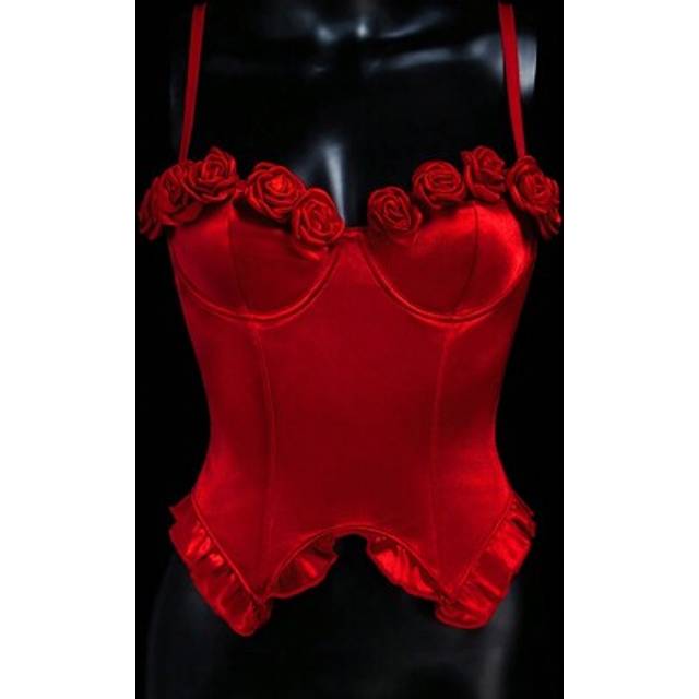 SHEIN Spring Summer Outfits For Women  Wedding Guest Dress Women  Women Bustier Top With 3D Flower Decor And Mesh Patchwork