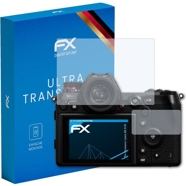Atfolix 3x Screen Protector For Panasonic Lumix Dc-s1r Clear